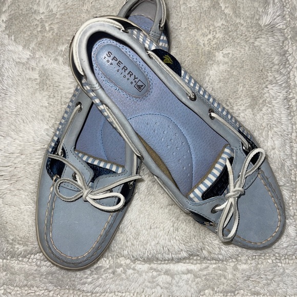 Sperry Topsiders Light Blue Size 8S - Never worn - Picture 2 of 3